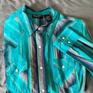 Wrangler Retro Bright Button-up